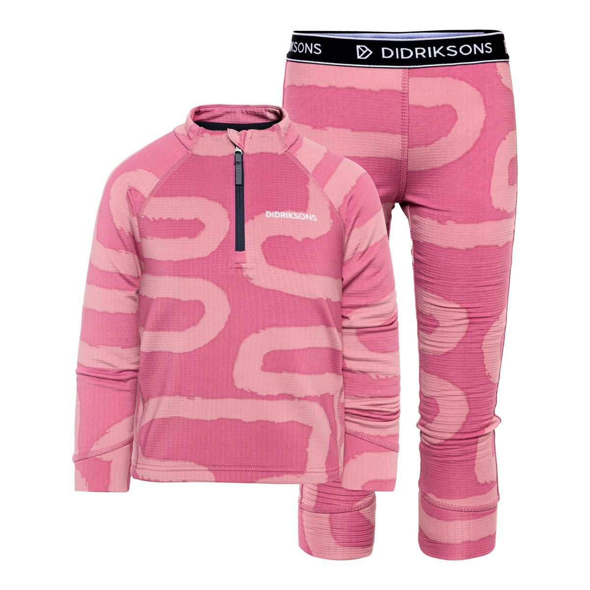 Didriksons Jadis Printed Kids’ Set Underställ