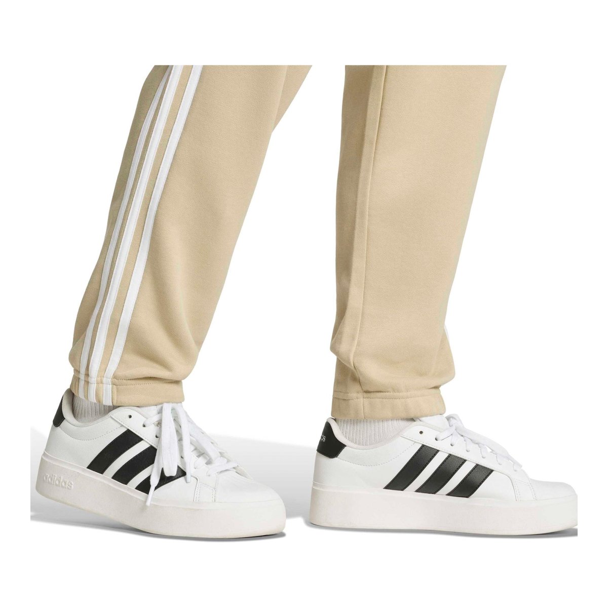 Adidas Essentials 3-Stripes French Terry Tapered Cuffed Joggers Sweatpants - Bild 5