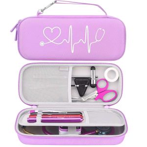 Hårt Fodral för Stetoskop & Vårdaccessoarer – Skydd med Stil 🩺Rosa 💗