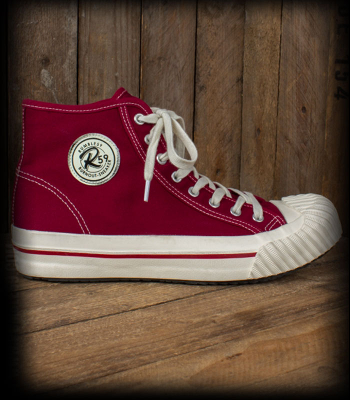 Burnout Sneaker bordeaux - Bild 2