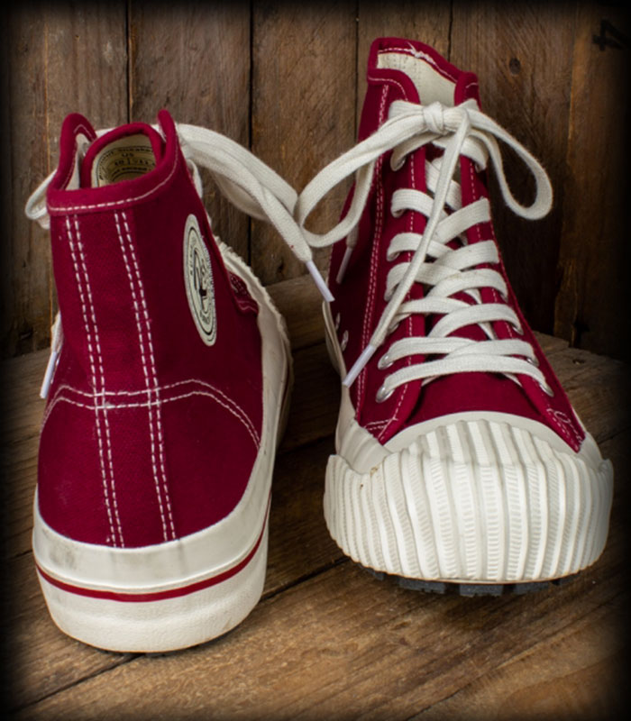 Burnout Sneaker bordeaux - Bild 4