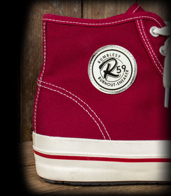 Burnout Sneaker bordeaux - Bild 8